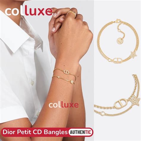 Petit CD Double Bracelet Gold.